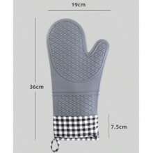 Thick Heat-Resistant Gloves, Suitable For Kitchen Baking, Cooking, Outdoor Barbecue, Halloween Baking Pastries.