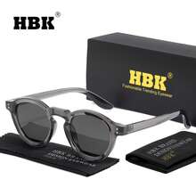 HBK Kính mắt phong cách cổ điển, gọng TR90, tròng TAC, kính thời trang thường ngày, phù hợp cho cả nam và nữ, lý tưởng cho du lịch ngoài trời, chụp ảnh đường phố, kỳ nghỉ hè trên bãi biển, các hoạt động ngoài trời, trang phục du lịch. - K40161 - Xem 22