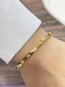 1 pieza Pulsera única y elegante, Cadena de 26 letras A-Z, Pulsera con letra del ojo del diablo, regalo de joyería exquisita para mujer