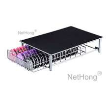 Coffee Machine Stand Capsule Pod Holder Storage Drawer Organizer UK - Silver - View 6