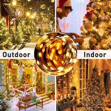 Solar Fairy Lights, Warm White 104FT/72FT/39FT/12FT Solar String Lights Outdoor Waterproof, 8 Modes LED Twinkle Lights For Garden Yard Tree Wedding,Solar Fairy Lights Solar Ground Lights Solar Lights Outdoor String Solar Powered Outdoor String Lights