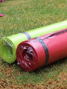 EVA Foam Yoga Pilates Exercise Mat, 6mm Thick - Hot Pink - View 4