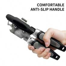 KitchenAid Classic Multifunction Can Opener And Bottle Opener Easy To Use, Razor Sharp Stainless Steel Cutting Wheel, Soft Ergonomic Handles, Colorful Style Optional - màu đen - Xem 8