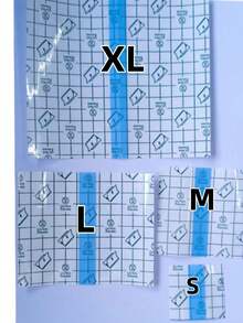 10/20pcs Thigh & Buttock Shaping Tape, Transparent Invisible Anti-Chafe Tape For Men & Women, Thigh Friction Relief Walking Aid Tool - Multicolor - View 12