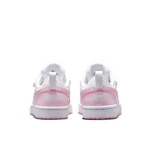 Nike 青少年 Court Borough Low Recraft（PS）运动鞋 - 粉紅白色 - 查看 7
