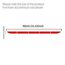 1 件/2 件-汽车反光贴纸，后保险杠贴花贴纸强反光条高强度可见性贴花夜间警告标志 35.82 * 1.57 英寸自粘 SUV 卡车（多色）-汽车-汽车配件