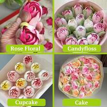 1pc Suuker Extra Large Russian Piping Nozzle, Stainless Steel Flower Shaped Piping Tip For Rose Decoration, Suitable For Cake Decorating, Cream, Cream Flower DIY Cookies, SL40 - Silver - View 3
