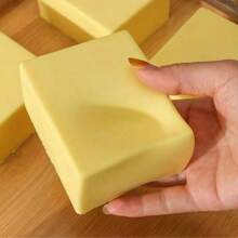 Squishy Milk Brick Slow Rebound Soft Squeeze Hand Simulation Food Toy Butter Cake, High-End Pastry Scented, Soft & Fun To Play With, Random Packaging