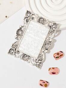 1 件皇冠美甲工具，复古欧式调色板展示板，多功能调色板，美甲作品拍摄道具，美甲展示板，美甲用品，美甲工具，美甲工具，返校，指甲，按压指甲用美甲工具 - 彩色 - 查看 18