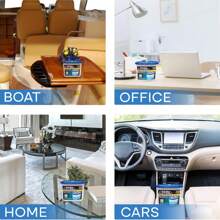 5/10/15/20pcs Interior Dehumidifier 500ml - For Effective Reduction Of Condensation Absorber, Mildew And Damp From Cupboards, Wardrobes, Bathrooms, Caravans, Boats And Vehicles