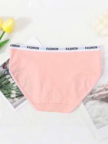 9pcs/Set Girls' Underwear Set, Classic & Playful | Fashionable Waistband | Casual Daily Style | Girls' Clothing - Multicolor - View 4