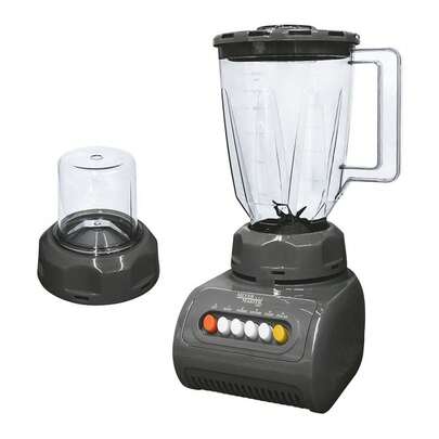 Licuadora 2 en 1 Negra y Blanca Deco Hogar | Licuadora Multifuncional para Cocina