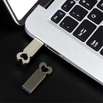 BIYETIMI Unidad flash USB de metal mini de 64 GB, memoria portátil de 32 GB, memoria USB de alta velocidad de 128 GB a prueba de agua, memoria USB negra