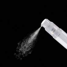 1件塑料按压式定量粉喷雾瓶指甲干粉颜料喷雾包装瓶便携式美发头发控油蓬松粉可补充盒发店粉喷雾容器