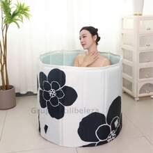 Folding Bathtub SPA Adult Portable Hot Tub Easy Storage - SHIPPING IN 24H - 白色 - 查看 2