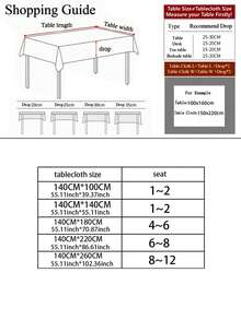 1 件乡村风格刺绣流苏桌布，精致花卉图案，适用于餐厅、咖啡厅桌、客厅、卧室、厨房、餐桌装饰、家居、派对、野餐、婚礼 - 白色 - 查看 2