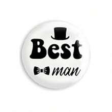 Bachelor Party Buttons Pins Set - Black Gold Groom Button, White Black Best Man Button And Team Groom Button Pins For Bachelor Party Supplies, Decorations, Ideas, Gifts, Jokes And Favors - Multicolor - View 10