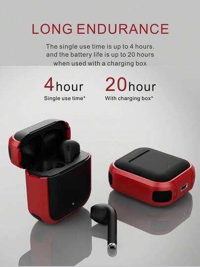 G03 Half In-Ear Wireless Earphones, 5.3, Sweat-Proof, Waterproof, Low Latency, Long Battery Life, Suitable For Office, Workout, Leisure, Gifts