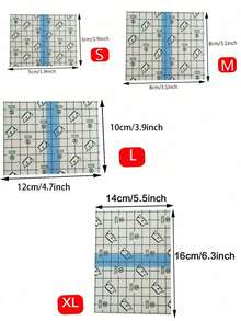 10/20pcs Thigh & Buttock Shaping Tape, Transparent Invisible Anti-Chafe Tape For Men & Women, Thigh Friction Relief Walking Aid Tool - Multicolor - View 2