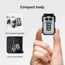 1pc Multi-Function LED Bright Keychain Light, Outdoor Headlamp, Clip-On Light For Work, Repair - Multicolor - View 4