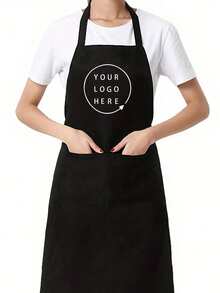 Custom Text Customization, Apron Customization, Personalized Black Apron, Household Apron, Baking Apron, Housewife Apron, Hairdresser Beauty Salon Beautician Cosmetology School Barber Apron, Gift Customization, Unique, Personalized Ideal Gift For Him/Her - Multicolor - View 3