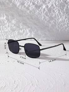 1副/2副可折叠时尚男女通用眼镜，适合作为送给丈夫的礼物