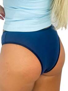 Set Of 5 Basic Comfort Cotton Panties, Assorted Colors, Premium Quality - Multicolor - View 6