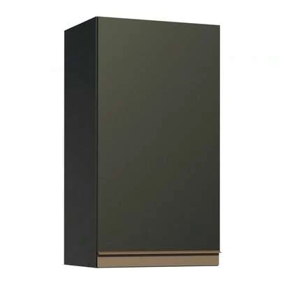  Alacena Gabinete Superior Cocina Madesa Reims 35cm Color Negro 01