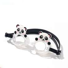 儿童游泳镜 动物 防紫外线 防雾 清水泳池镜 适合女孩和男孩 - 彩色 - 查看 9