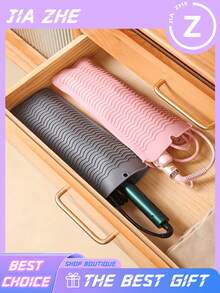 Bộ 1 tấm lót silicon chịu nhiệt, túi đựng máy duỗi tóc, túi đựng mỹ phẩm, túi trang điểm mini, hộp đựng dụng cụ làm tóc du lịch, thích hợp cho máy duỗi tóc, máy uốn tóc, máy tạo sóng, dụng cụ salon, hộp đựng cọ trang điểm du lịch, hộp đựng mỹ phẩm, túi trang điểm, đồ dùng cần thiết khi đi du lịch, phụ kiện nữ, đồ dùng du lịch - Nhiều màu - Xem 13