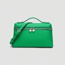 Bolsa de almuerzo de moda LP19, nueva bolsa de mano de modelo primavera/verano 2025 para mujer, bolso de hombro estilo tote y bandolera pequeño