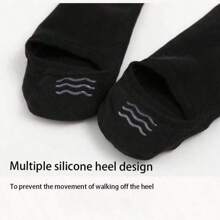 15/10/9/1 pares de calcetines unisex, calcetines deportivos, calcetines de moda, calcetines tobilleros blancos/negros/grises, colores lisos y estilo sencillo, aptos para uso casual diario