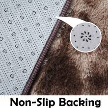 1pc Soft Shag Tie-Dyed Coffee Brown Area Rug For Living Room, Lightweight Yet Very Comfortable, Affordable Carpet Tie-Dye Fluffy Polyester Floor Carpet, , Bedroom, Game Room, Dorm Room Decor - Multicolor - View 4