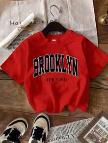 Conjunto de Camisetas de Cuello Redondo para Mujer, 3 Piezas, Ajuste Holgado y Sólido en Varios Colores con Estampado de Amor y Corazón, Ideal para Capas o Uso Único - Esencial para Primavera/Verano y Todas las Estaciones - Multicolor - Ver 3