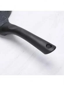 1 件装鸡蛋煎锅不粘煎饼锅 4 杯炊具煎饼、煎蛋锅铝合金鸡蛋锅 - 黑色 - 查看 9