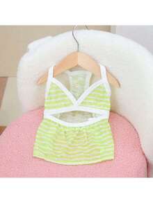 1 件夏季宠物服装宠物比基尼套装泳衣泰迪沙滩图案狗狗服装宠物泳装 - 綠色 - 查看 16