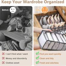 Underwear Compartment Organizer Socks Underwear Storage Box Drawer Storage Organizer BagFor Women Storage Organizer Travel Essentials For Women Storage Organizer Travel Essentials Gift