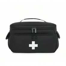 Bolsa de Armazenamento Médico Portátil, Kit de Primeiros Socorros para Casa, Viagens Ao Ar Livre, Acampamento, Aventura, Organizador Médico à Prova d'Água para Família, Escola, Escritório, Carro, Adequado para Suprimentos Médicos de Emergência