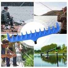 European Style Carp Fishing TPR Coated Large Support Rod Rest Silicone Holder - Green - View 2