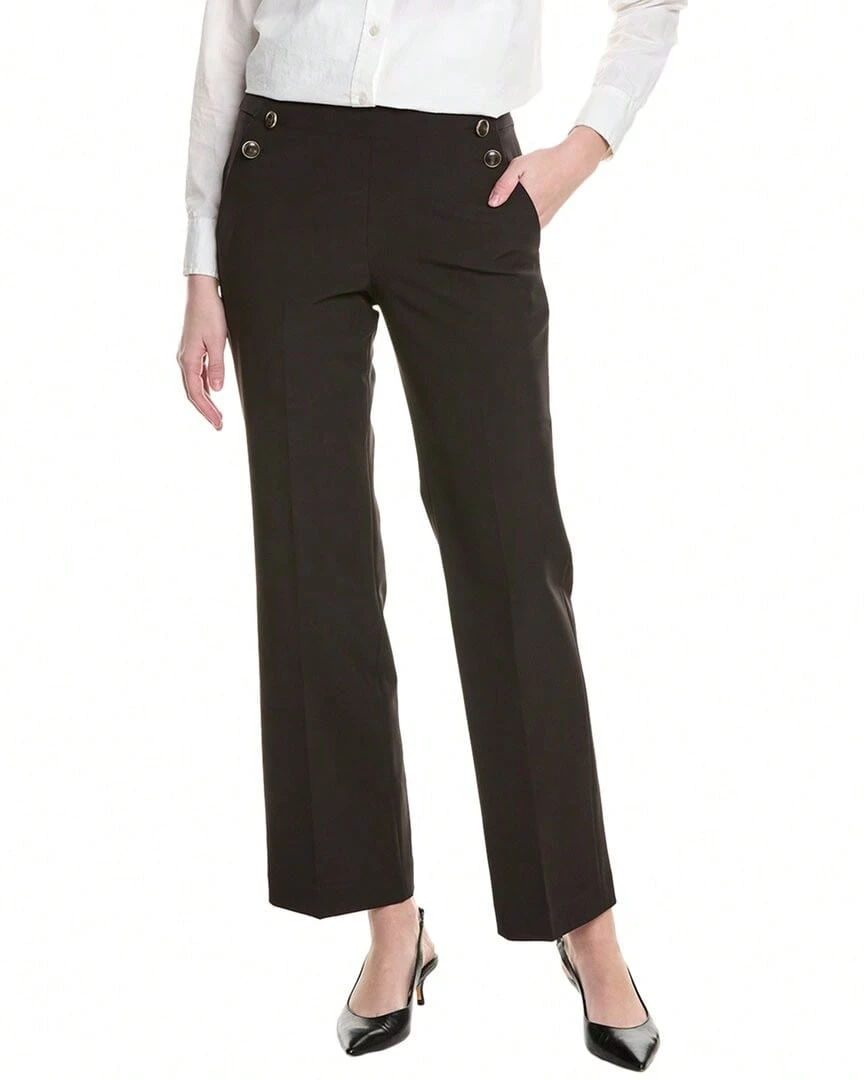 Elie Tahari The Jolie Pant - Black - View 1