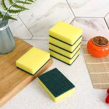 海绵和百洁布，厨房，浴室，家居，家居用品供应商 - 黃色和綠色 - 查看 4