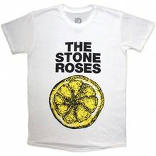The Stone Roses | Official Band T-Shirt | Lemon 1989 Tour - 48-Hour Fast Shipping!  - White - View 1