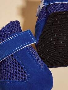 Summer Dog Shoes, Pet Casual Breathable Mesh Soft Bottom Shoes, Indoor Shoes For Teddy & Poodle - Blue - View 6