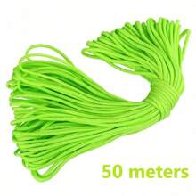 10/50/100m 6mm Gruba Lina Do Ręcznie Robionej Biżuterii, Bransoletki DIY, Materiał Koralikowy