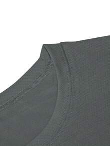 Camiseta de tirantes para hombre con estampado de silueta de pareja bailando salsa, camiseta atlética casual sin mangas, cómoda y transpirable - Gris pizarra - Ver 3