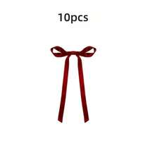 5/10/20 件红色/黑色/粉色丝带蝴蝶结蛋糕装饰、情人节蛋糕装饰、甜点蝴蝶结装饰、丝带蛋糕装饰用品、周年纪念蛋糕装饰，适用于婚礼、派对、情人节、周年纪念、生日蛋糕 - 彩色 - 查看 12