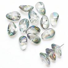 20颗14*18毫米海龟造型玻璃珠，适用于DIY首饰制作，可用于项链、手链、耳环、手机挂饰、钥匙扣、窗帘等。 - 14*18mm海龜 - 查看 28