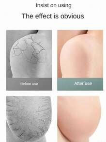 1 Pair Silicone Heel Protector Leg Warmers, Moisturizing Cracked Heel Treatment Foot Sleeve Leg Warmers For Men And Women