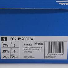 Adidas Originals FORUM2000 W Casual Low-Top Sneaker, Unisex - Brown - View 7