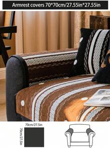 1pc All-Season Sofa Pad Slipcover, Modern Minimalist Non-Slip Sofa Cushion Cover, Dust-Proof And Washable, Soft And Fade-Resistant Couch Blanket, Pet-Friendly, Suitable For Bedroom, Office, Living Room, L-Shaped Sofa, And 1/2/3/4-Seat Sofa